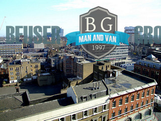 Whitechapel E1 Man with Van